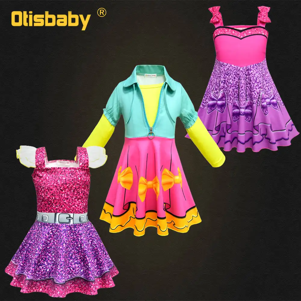 Vestido Lol De Manga Larga Para Nina Para Fiesta De Cumpleanos De Otono Lol Aliexpress