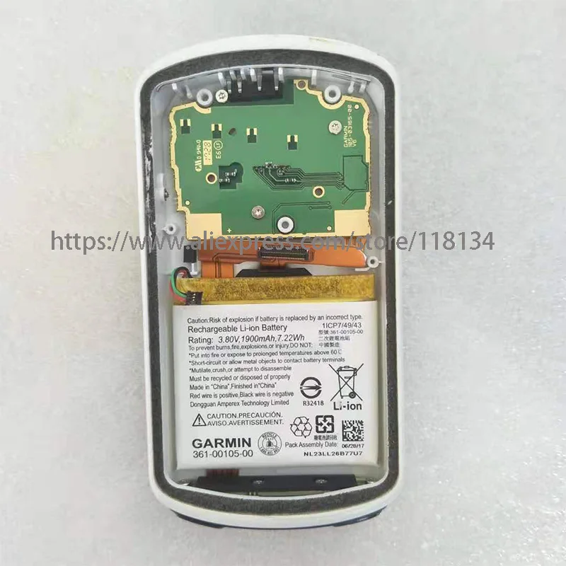 Цена Задняя крышка с батареей для Garmin Edge 1030 font b GPS b font для велосипеда ремонт компьютера Запчасти Замена задняя крышка чехол с батареей