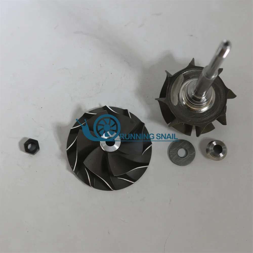 CT12B Турбокомпрессор ротор 17201-67010 17201-67040 1KZ для Toyota Landcruiser 3,0 TD(2000-) 125hp Liteace Townace 5/5 лопасти