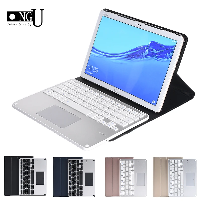 Сенсорная панель Bluetooth клавиатура для huawei MediaPad M5 Lite 10 10,1 ''BAH2-W19/L09/W09 Съемная клавиатура для планшетного компьютера крышка Подставка