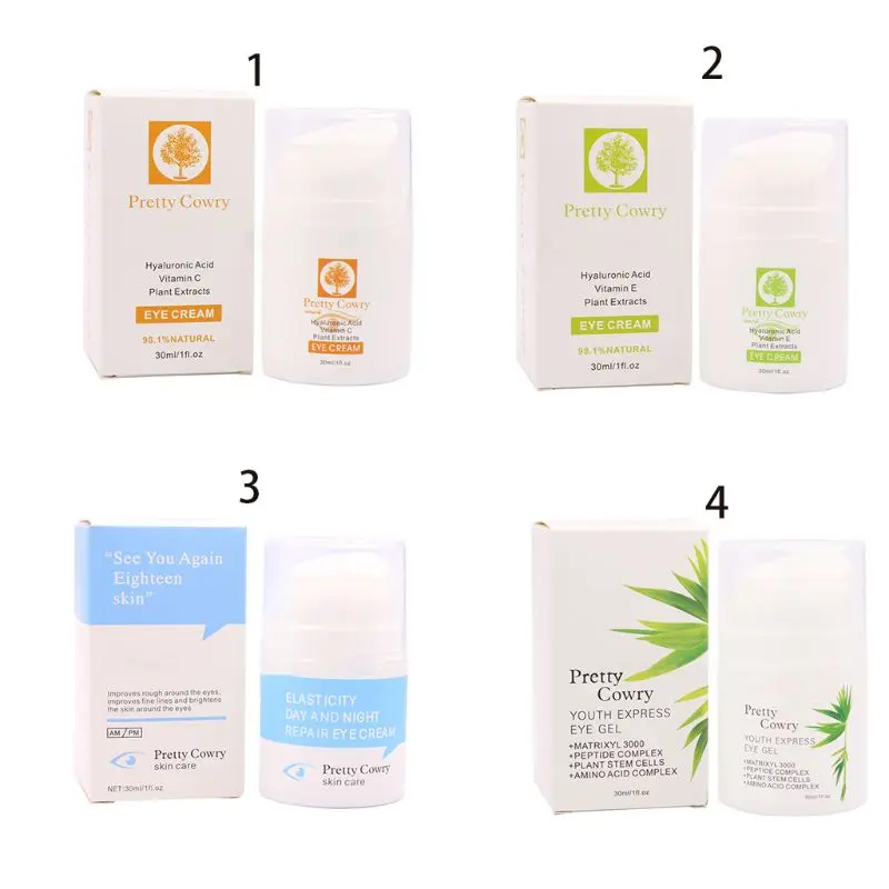 30ML Anti-Wrinkle Eye Cream Moisturizer Firming Nourish Remove Dark Circles Lifting Whitening Skin Care
