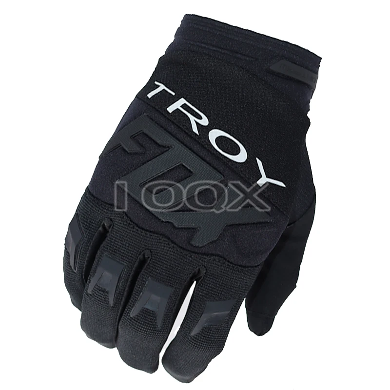 

Hot Sale Troy Fox MX Black Gloves Enduro MTB DH Motocross Moutain Dirtbike Racomg Gloves