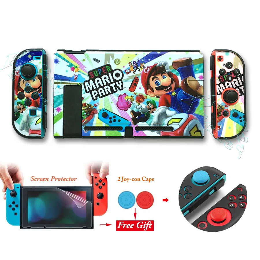 A062 Защитная пленка для nintendo s с переключателем для nintendo_ Switch Shell nintendo Switch Cover для nintendo switch - Цвет: A062