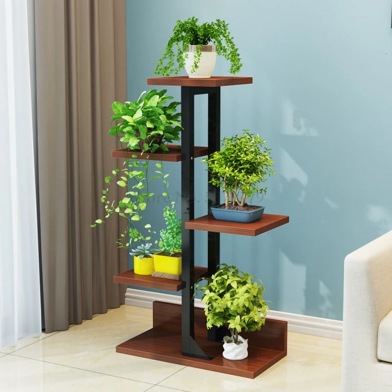 Multi-storey Interior Decoration Ground Province Space Flowerpot Frame Balcony - Цвет: boardfivelayers