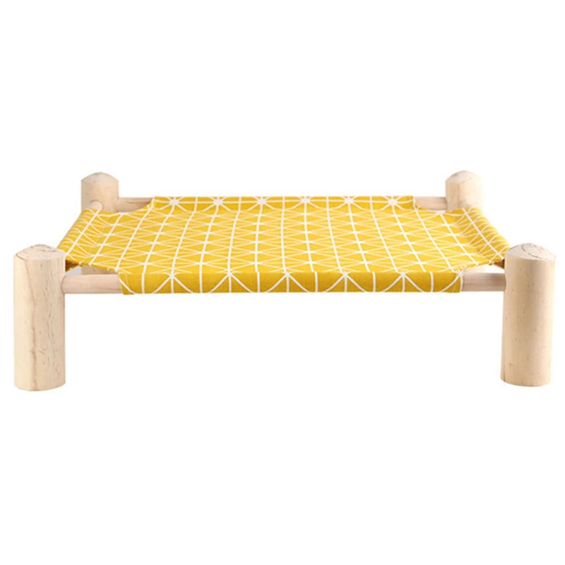 Yellow Летний гамак для кошек домик для домашнего животного-собаки щенок ленивая Подушка ленивый кот котенок вилла товары для домашних животных - Цвет: Yellow