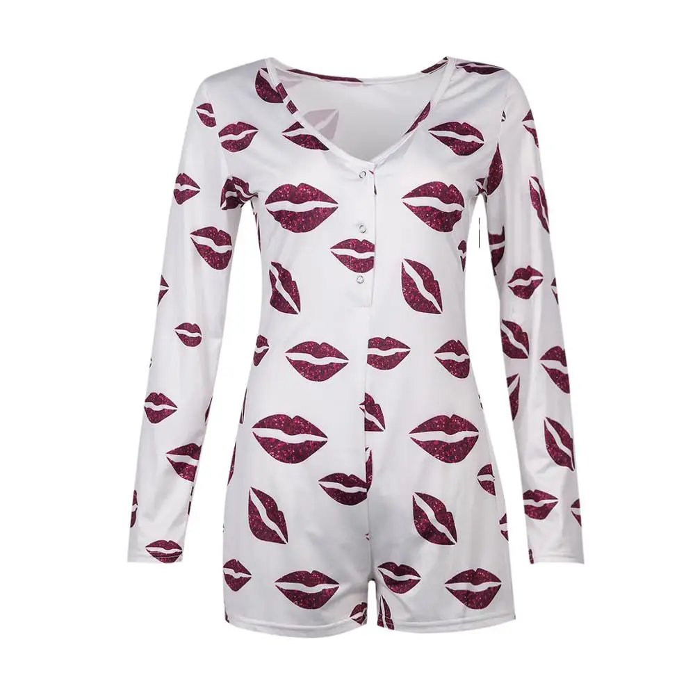 2020 Sexy Women V-neck Bodycon Sleepwear Jumpsuit Button Bodysuit Shorts Romper Leotard Solid Color Pajamas Bodysuit 2020 Sexy Women V-neck Bodycon Sleepwear Jumpsuit Button Bodysuit Shorts Romper Leotard Solid Color Pajamas Bodysuit