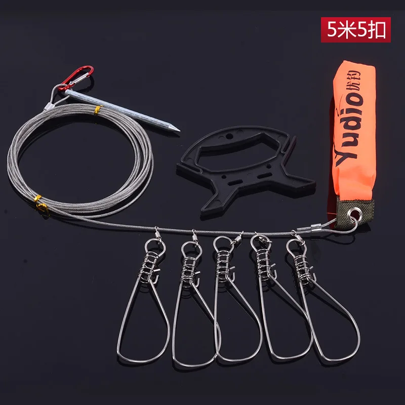 

Special Offer Stainless Steel yu kou Live Fish Silk Lure Link Failure Mild Steel Fasteners-Fish Fishing Gear Fishing Supplies