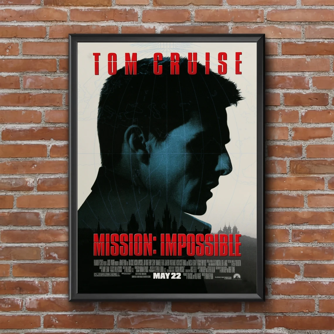 mission impossible 1996 poster