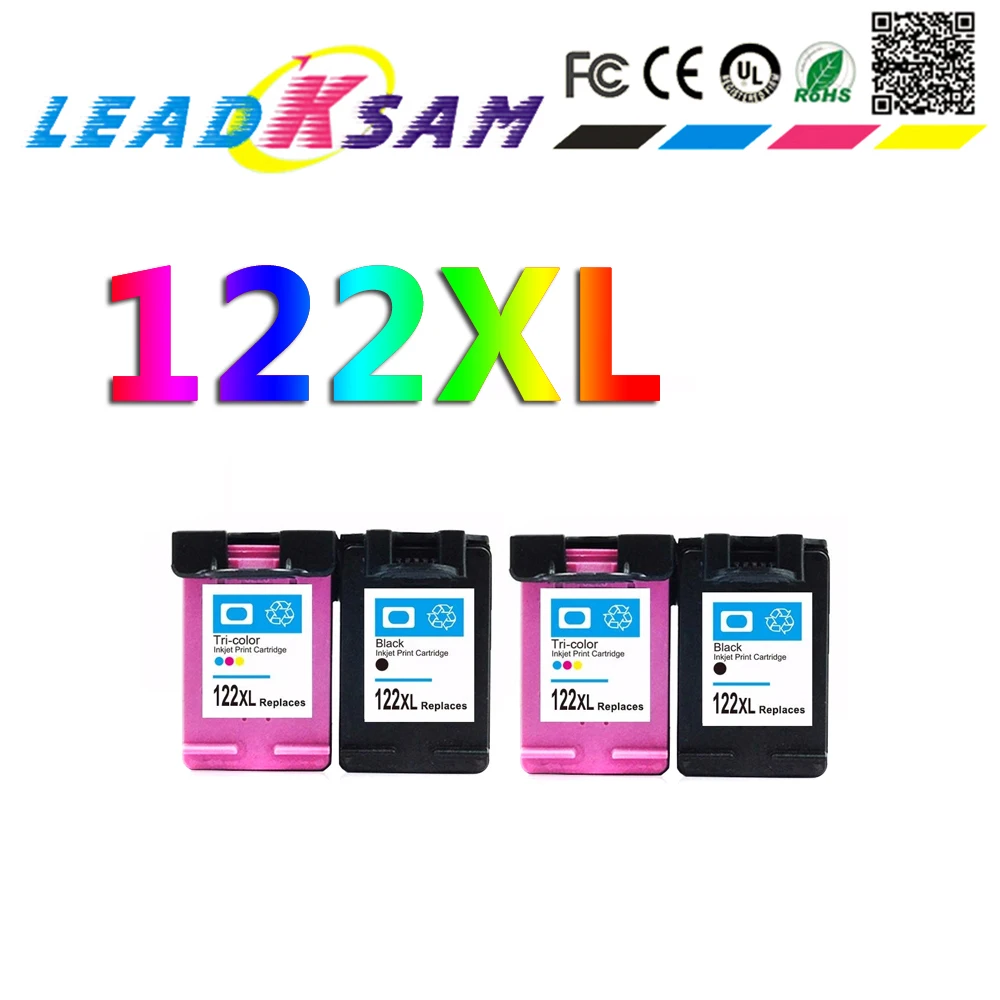Картридж 122XL совместимый с hp122 xl 122 чернильный картридж Deskjet 1000 1050 2050 3050A 3052A 3054 1510