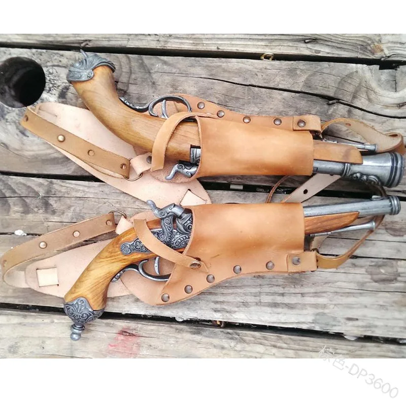 CosptyHalloweenBurningManPartyVintagePULeatherCosplaySteampunkCowboyCostumeBullet