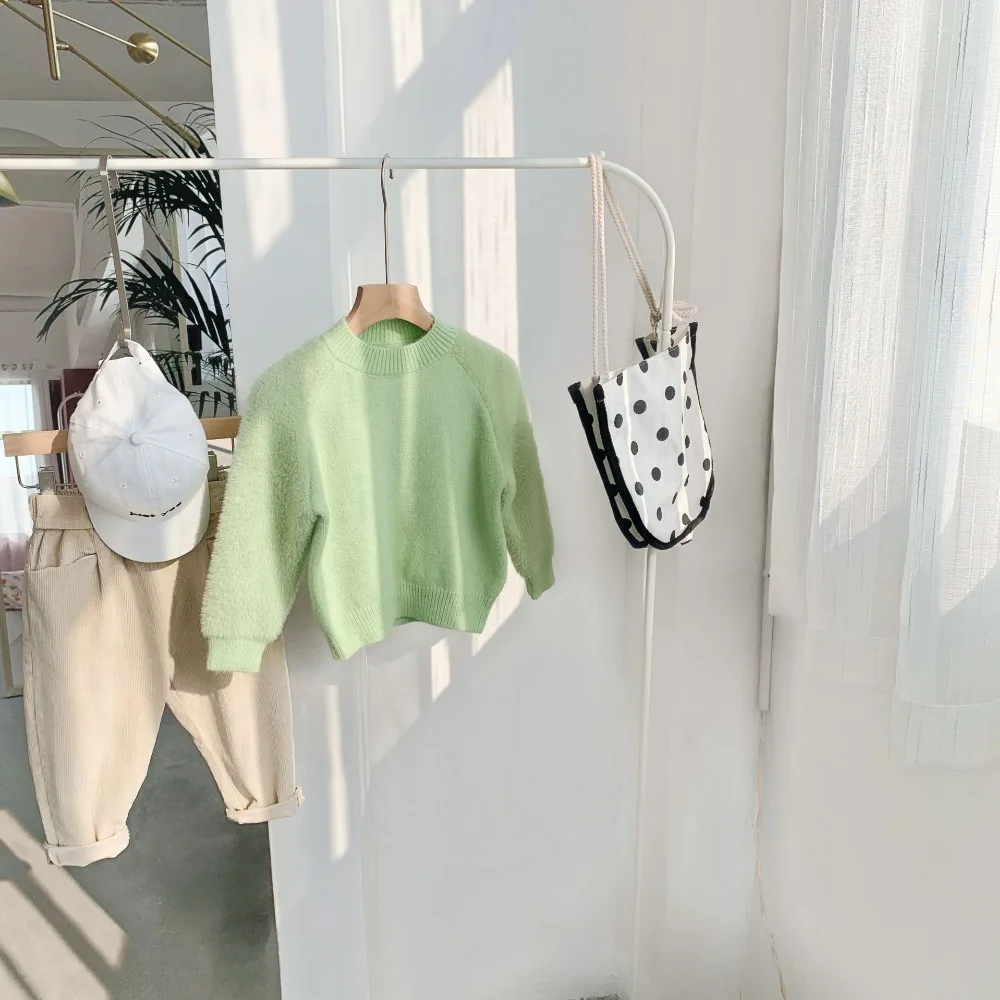 Г. стильный вязаный свитер для девочек и мальчиков модные осенне-зимние детские свитера на возраст от 1 до 7 лет