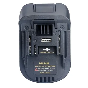 

Battery Power Adapter Lithium-ion Battery Charger Adapter Convert Tools For Milwaukee For Makita Bl1830 For Nickel Volt Battery