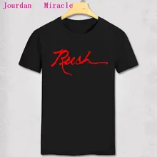 Черная футболка с принтом логотипа Раш новая официальная группа Merch Album Art Design RUSH футболка Классическая хлопковая Футболка с принтом букв Раш