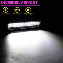^^Best Offers 1pc Automotive LED Work Light 6 Inch 20W Bar Flood Spot Driving Fog Lamp Dual Color 10000LM White+Amber Accessories Parts ^^Best Offers 1pc Automotive LED Work Light 6 Inch 20W Bar Flood Spot Driving Fog Lamp Dual Color 10000LM White+Amber Accessories Parts
