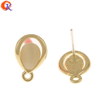 

Cordial Design 100Pcs 10*15MM Jewelry Accessories/Earrings Stud/Drop Shape/Cat Eye Effect/DIY Making/Hand Made/Earring Findings