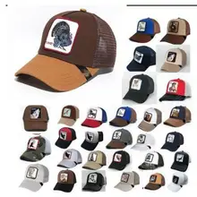 Новая вышитая бейсбольная Кепка-тракер бейсболка Регулируемая Новая бейсбольная кепка с животным фермерским козырьком