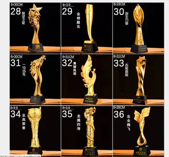 

HIGH-GRADE CLASSIC OSCAR RISING EARTH AWARD ZINC HANDICRAFT MEDAL THUMB WORLD CUP SOCCER TROPHY CREATIVE RESIN CRAFTS STATUE