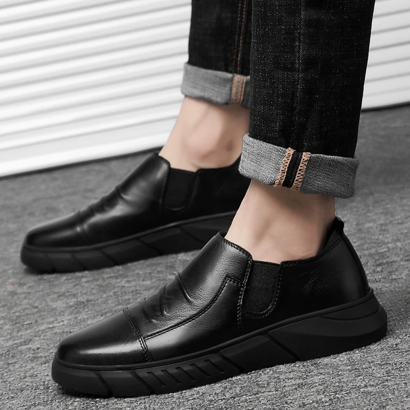 

Spring Loafers Mens Genuine Leather Handmade Driving Men Shoes Casual Italian Luxury Brand Loafers Shoes Man Flats Shoes *c2001