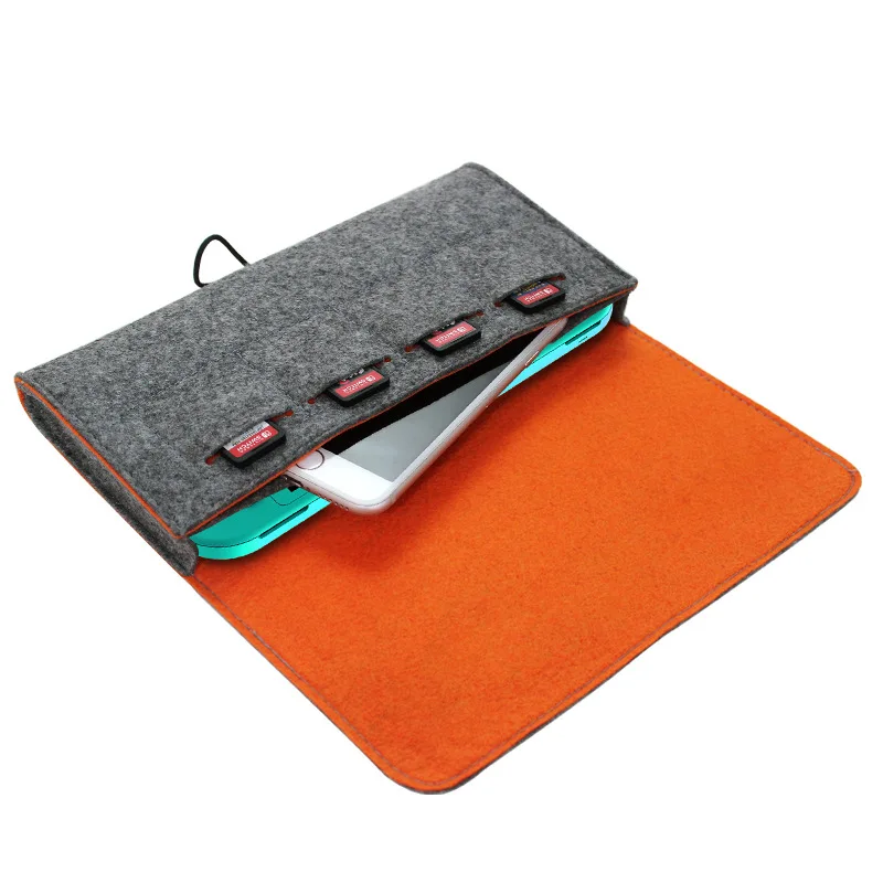 

Pg-sl008 Switch LiTE Host the Little Wolf Storgage Bag with Game Card Slot Double Layer Storage Protective Bag