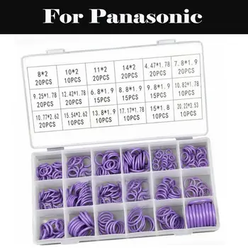 

HNBR Rubber O-Rings Assortment Air Conditioner Repair Tool R134a R12 For Panasonic CS/CU-YC12RKYT3 CS/CU-TS24RKY CS-YC12RKY3-1