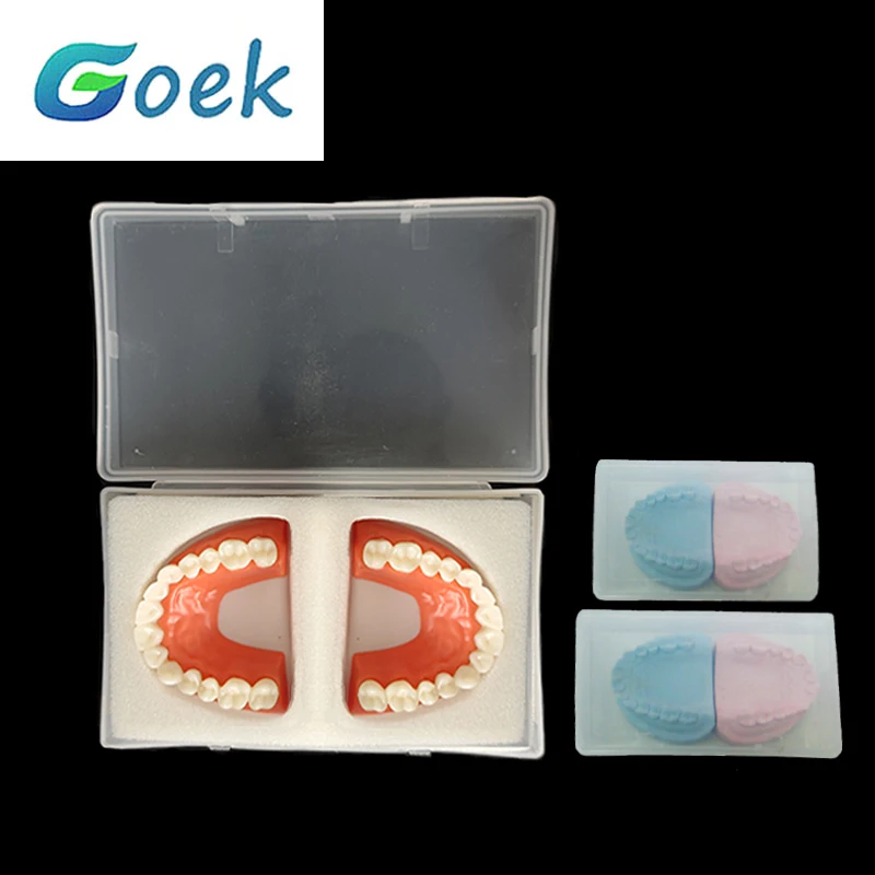 1 Piece Dental Laboratory Plaster Model Box Dental Packaging Box with  Sponge Materials Package Box Plastic Square Box with Foam
