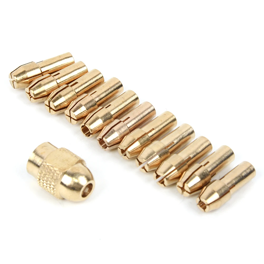 Латунь цанговый патрон 0,5/0,8/1,0/1/+ 2/1.6.2mm+ M8* 0,75 вращающихся инструментов поставки