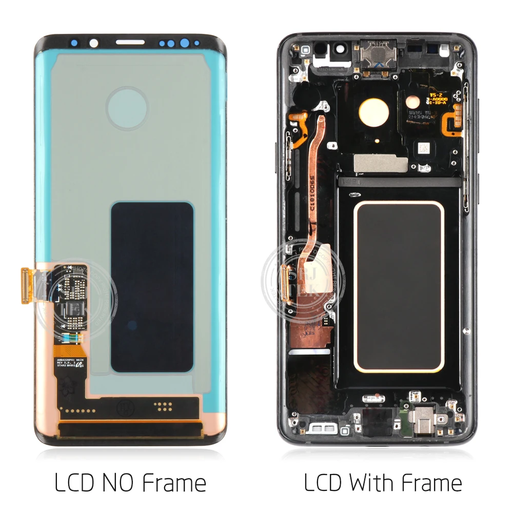 AMOLED экран для SAMSUNG Galaxy S9 LCD G9600 сенсорный дигитайзер сенсор стекло в сборе рамка +