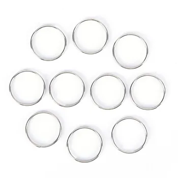 

10Pcs Metal Key Holder Split Rings Keyring Car Keyring Keyfob Accessories
