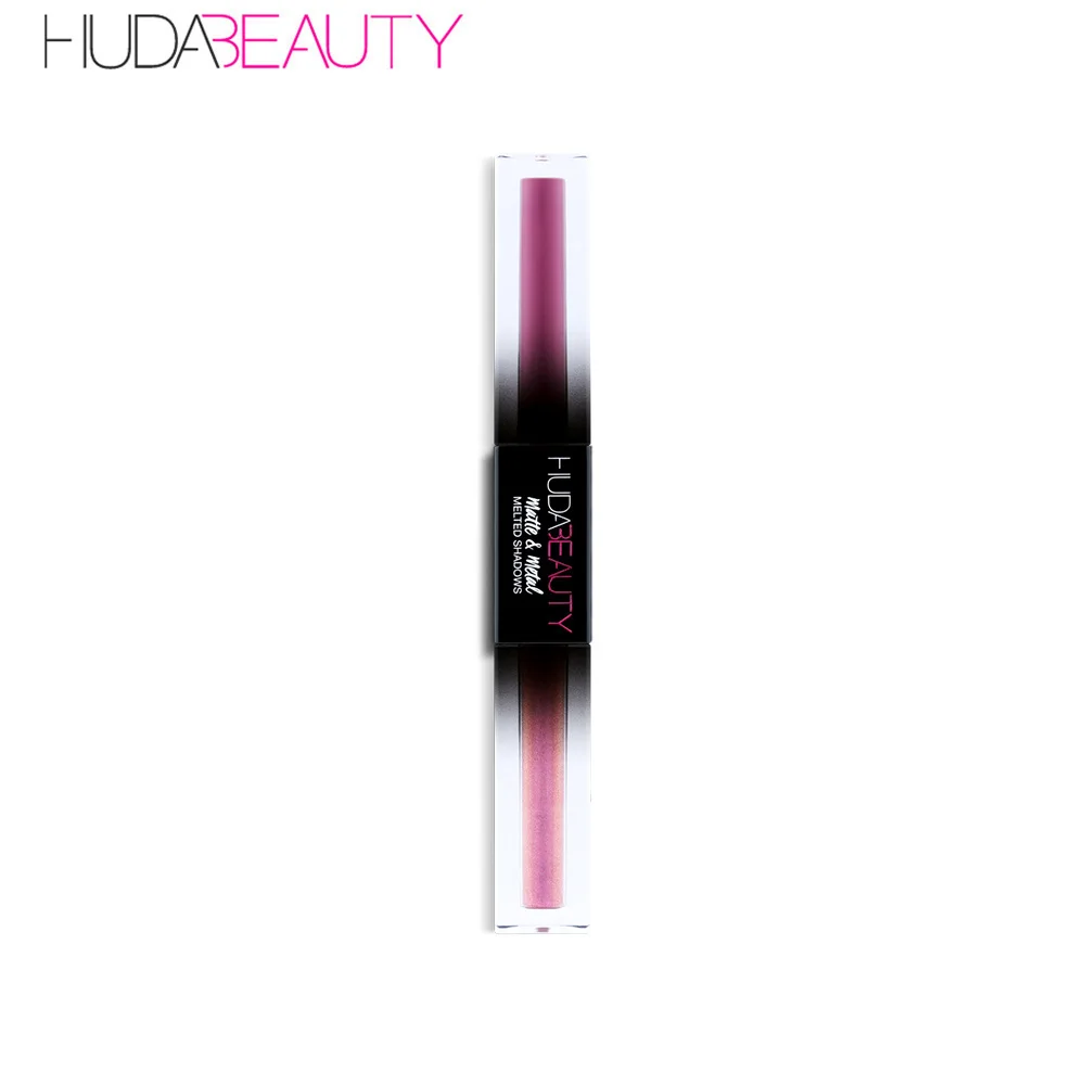 Huda beauty 2 цвета блестящие мерцающие алмазные жидкие тени для век водонепроницаемые долговечные Сияющие средства для макияжа глаз