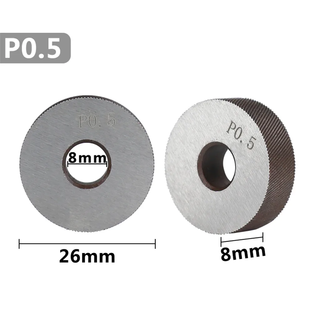 

anti slip diagonal thick knurling wheel 2 pcs 0.5mm