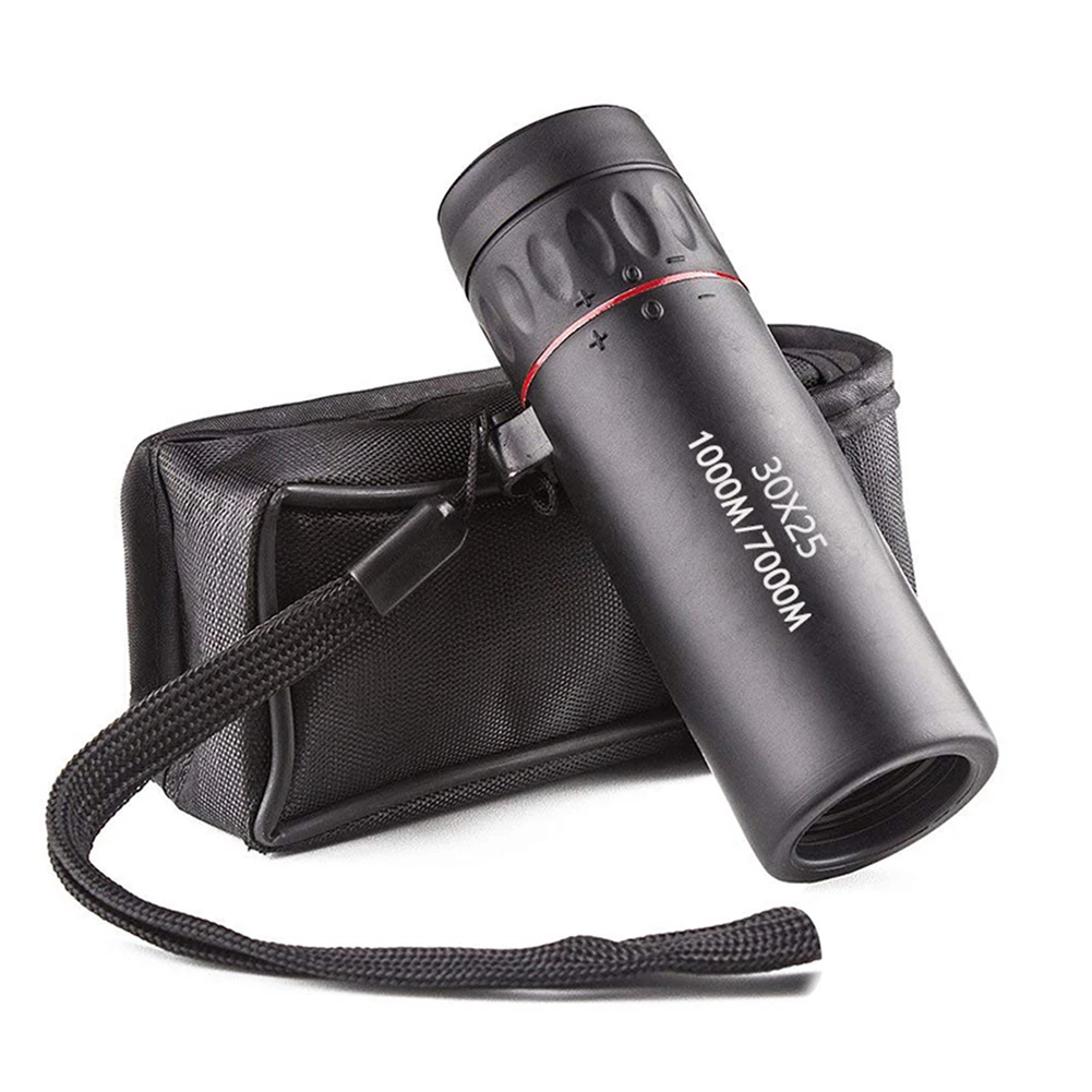 

Portable Monocular Telescope Mini High Definition Grip Waterproof Zoom Eyepiece Scope for Travel Hunting Hiking 30X25 Telescope