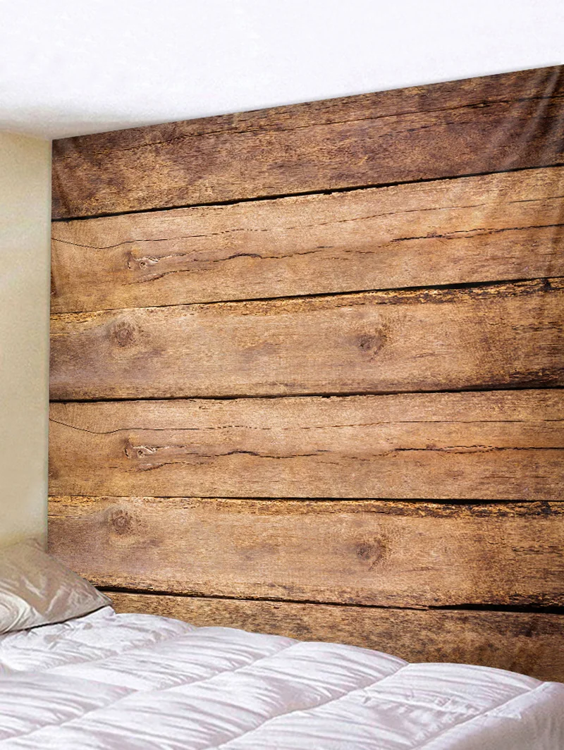 

Customizable Background Cloth INS Hanging Cloth Bedside Wall Cloth Tapestry Decoration Wood Grain Simple Hanging Cloth Decoratio