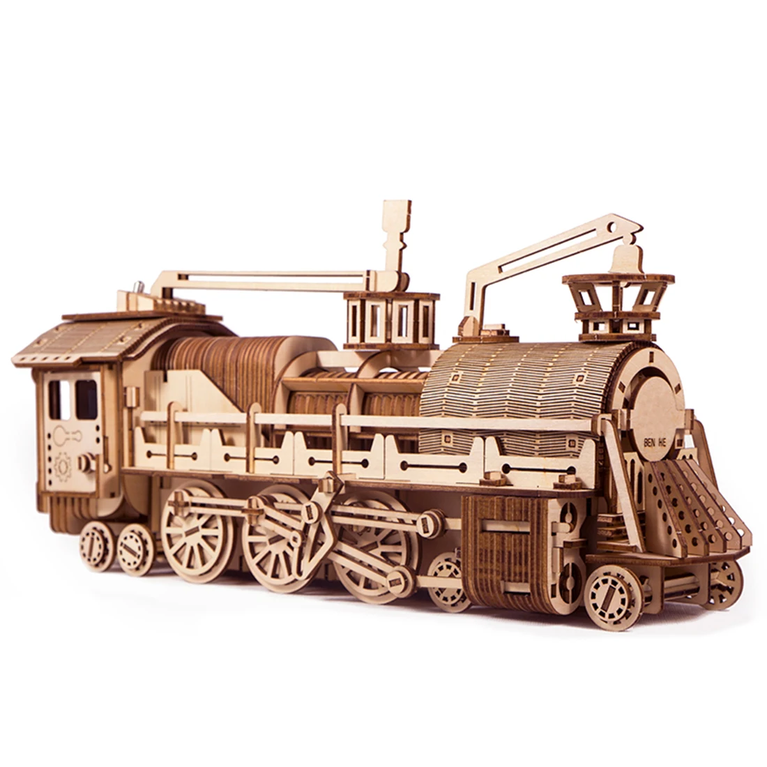 

DIY Wooden Puzzle Model Kit Jigsaw Crafts 2020 Elite Gift Ideas - Locomotive