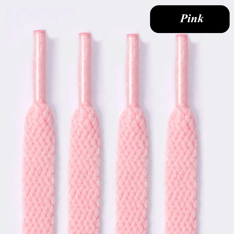 Versatile Flat Shoelaces - 36 Color Options