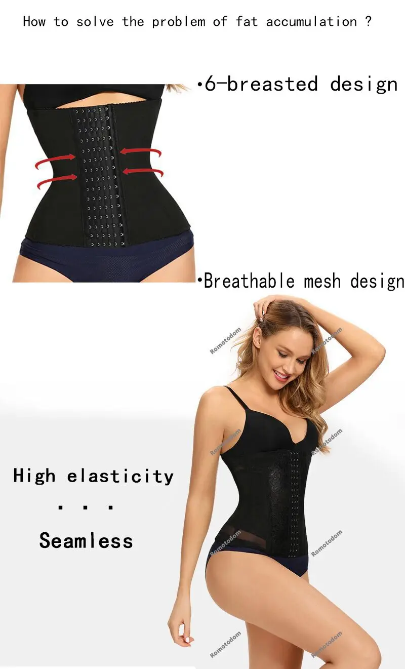 extreme tummy control shapewear Corset Body Shaper Bustiers Slimming Belt Tummy Shapewear Women's binders and shapers Fajas Colombianas Waist Trainer Corset spanx shorts