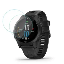 2 упаковки) защитная пленка из закаленного стекла прозрачная защита для Garmin Forerunner 945 Watch Smartwatch Защитная крышка экрана