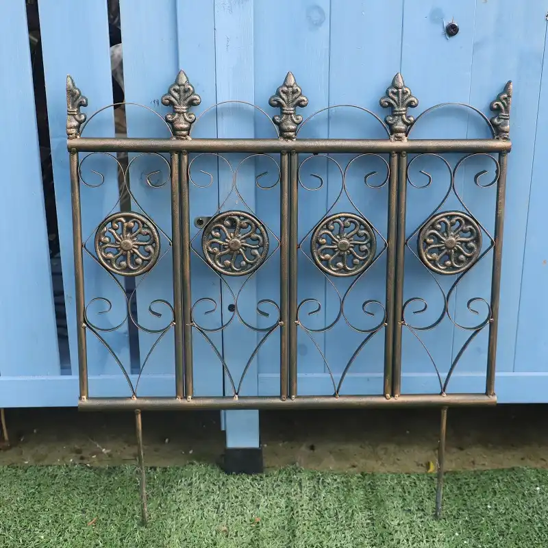Decorative Cast Iron Vintage Rustic Retro Fence Fencing Trellis Gates Aliexpress