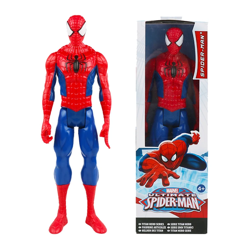 Titan Hero-figura de acción de Spider-man, muñeco de Hombre Araña de 30cm, Superhéroes, Spiderman, juguetes de regalo de Navidad para niños