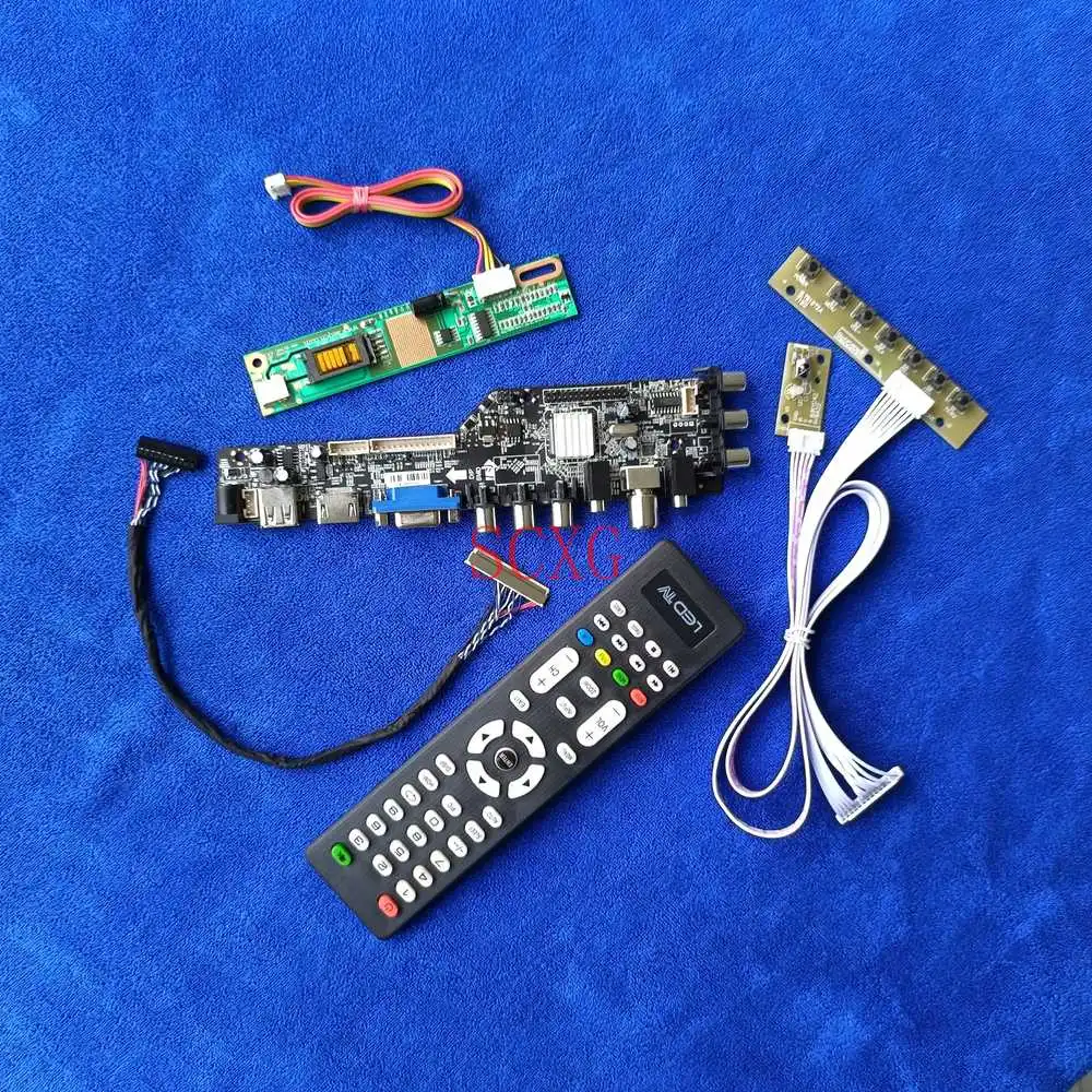 1-CCFL 1280*800 цифровой контроллер доска комплект для CLAA154WB03/CLAA154WB04/CLAA154WB05/08A USB VGA