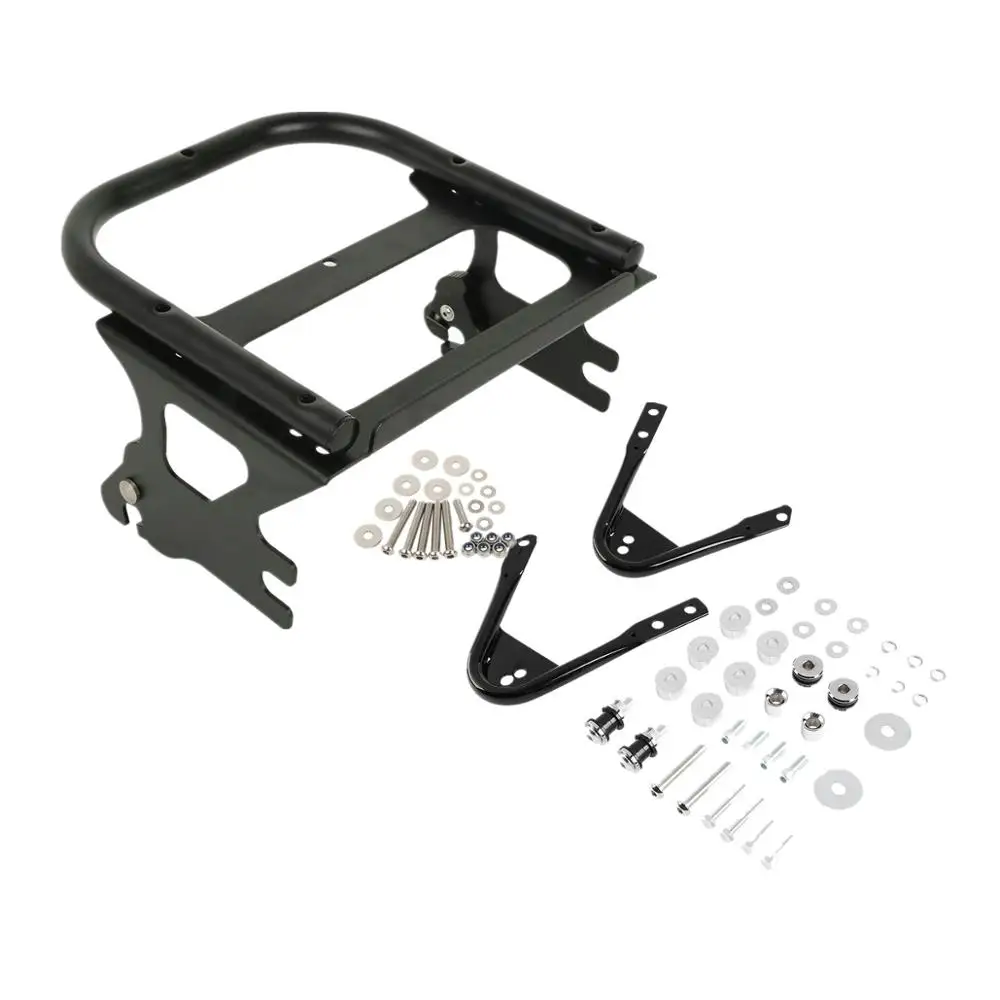 

Motorcycle 2-Up Tour Pak Pack Luggage Rack+Docking Kits For Harley Road King Street Glide Road Glide 1997-2008