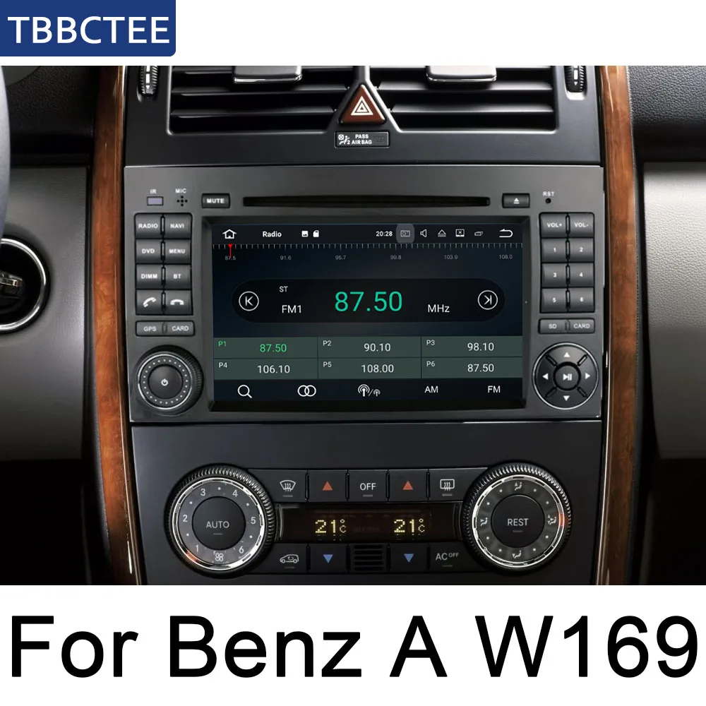 Clearance For Mercedes Benz A class W169 2004~2012 NTG Car DVD multimedia Player GPS Navigation Android System Radio Audio Video WIFI 2