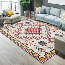 200*300 см винтажный Современный Модный классический геометрический полосатый декоративный нескользящий коврик для гостиной большой ковер для спальни
