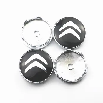 

4pcs 60mm Wheel Center Hub Caps Car Emblem Badge Logo Wheel Center Cap For Citroen C4 Picasso C4L C3-XR C2 C3 C5 C6