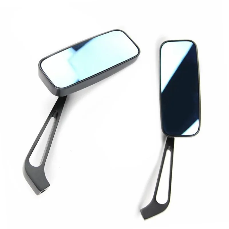 Синий дым прямоугольник устойчивый зеркала заднего вида 8/10 мм для Хонда Сузуки Кавасаки