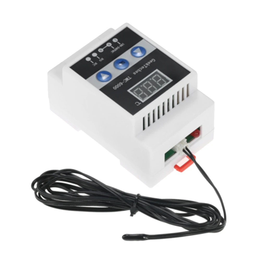 TMC-6000 110-240V Thermostat Refrigeration Heating Temperature Controller 