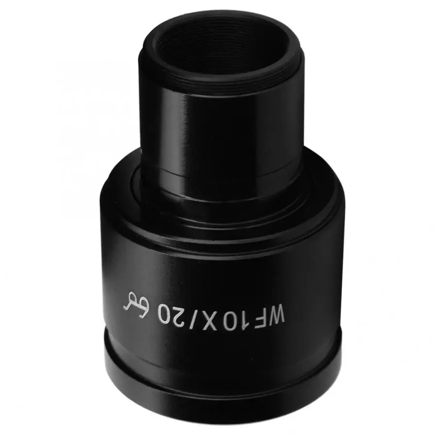 Широкоугольный окуляр линзы WF10X/20 мм со шкалой для биологического микроскопа