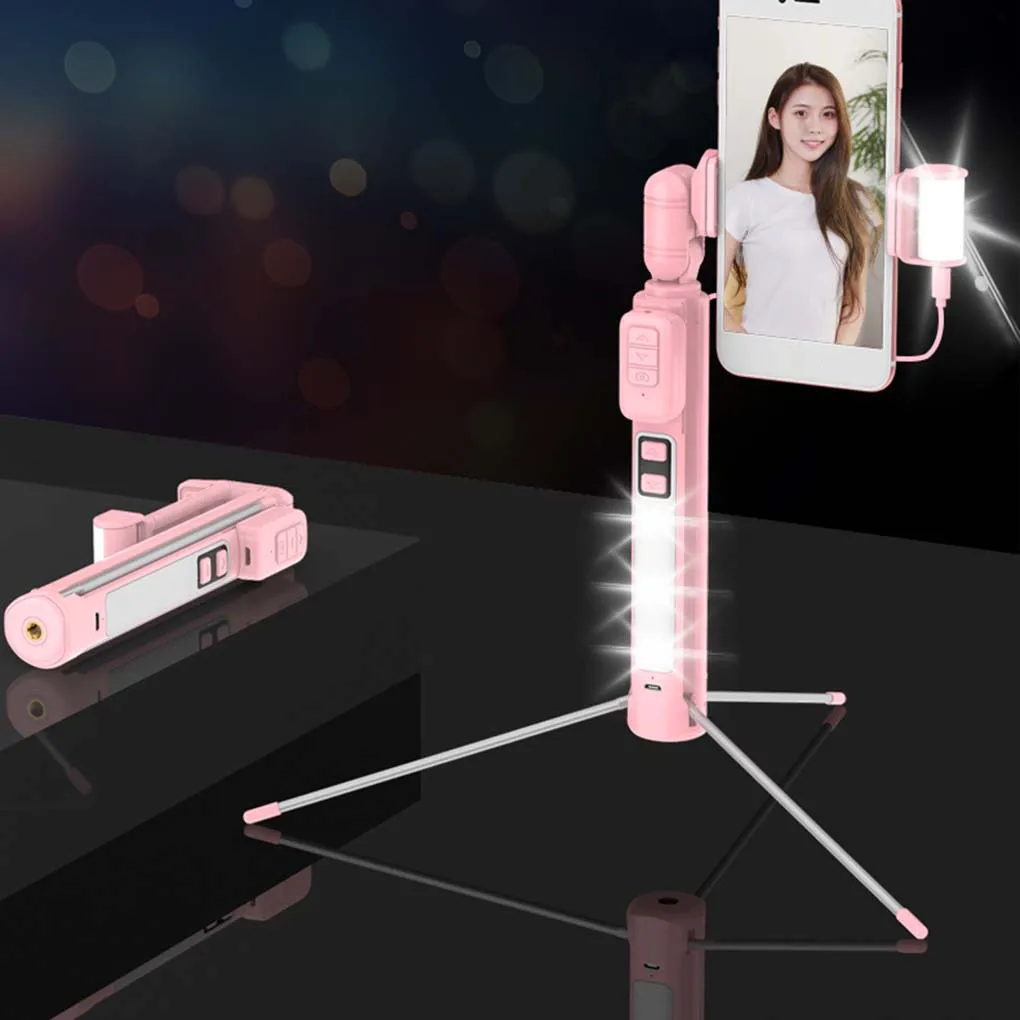 Селфи палка Reactable штатив затвор камеры Bluetooth управление 360 градусов вращающийся держатель телефона монопод