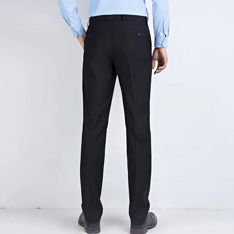 Мужские прямые брюки бордового цвета, новинка, приталенные деловые брюки для офиса, мужские брюки для свадьбы, костюм жениха для мужчин