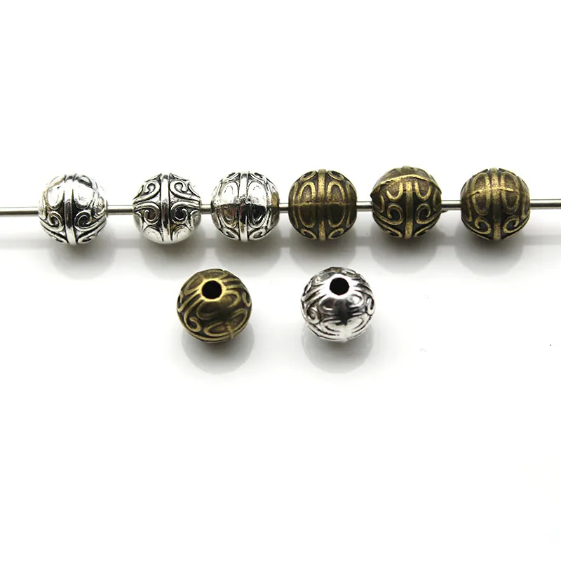 

50 шт./лот круглые металлические разделители для изготовления ювелирных изделий, подходят для самодельных шармов, браслетов, ожерелий, ювели...