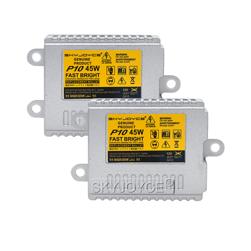 SKYJOYCE 2PCS AC HID Ballast 45W Xenon Electronic Digital Blocks Ignition For Car Light HID Conversion Kit H1 H3 H7 H8 H11 9005 (7)